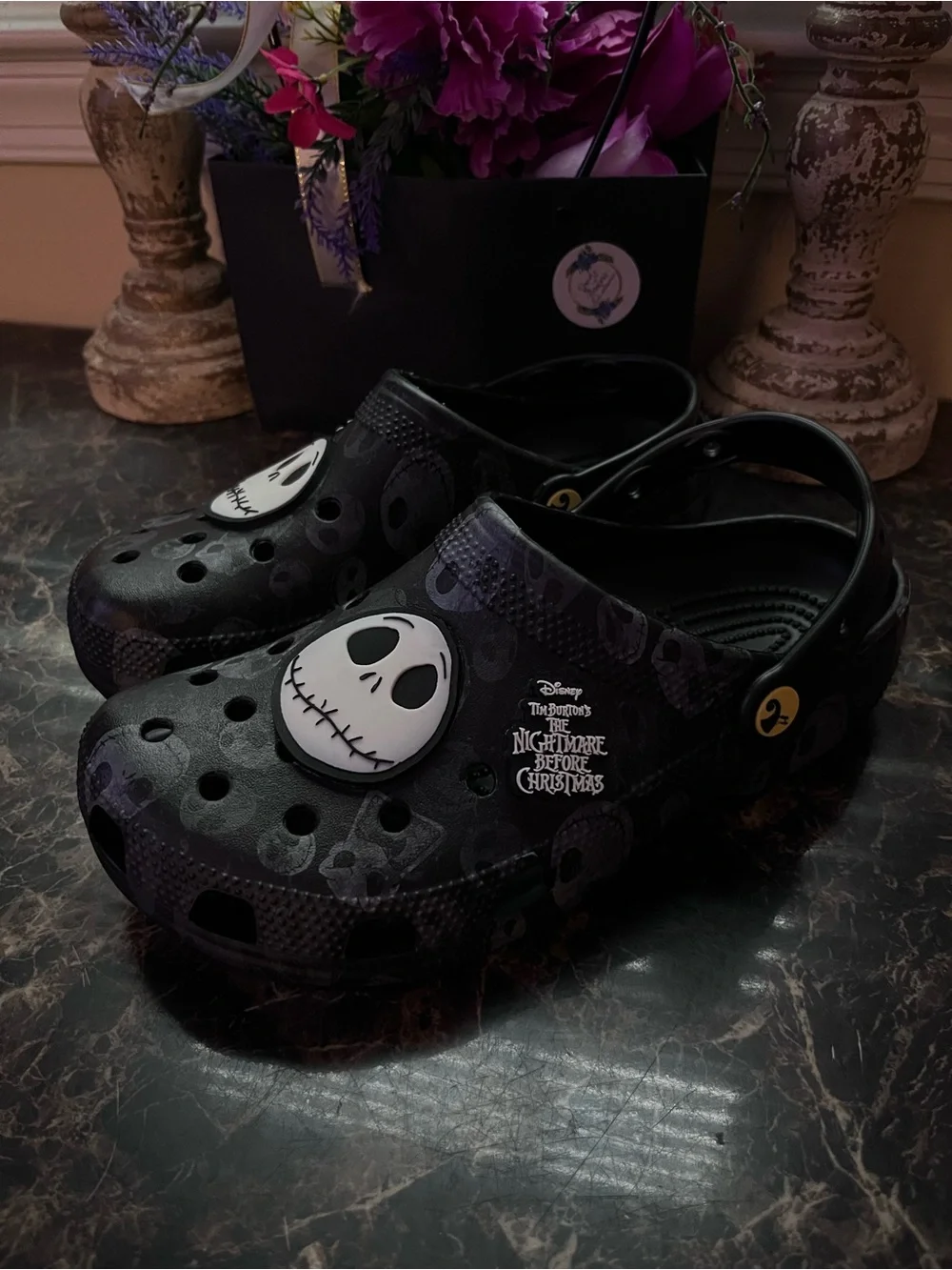 Crocs X Disney Night Before Christmas  Classic Clogs Size 7 Men/9 Women